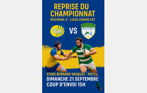 Régionale 2 - Journée 6 : C Ol Chalonnais vs TYGRE